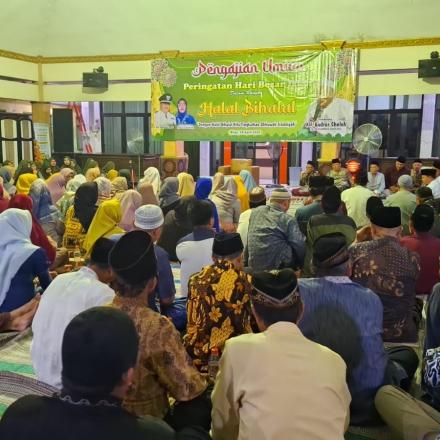 PENGAJIAN UMUM PHBI DALAM RANGKA HALAL BIHALAL MENINGKATKAN UKHUWAH ISLAMIYAH